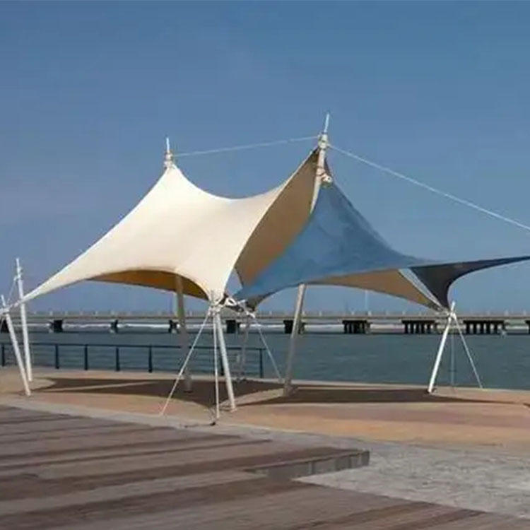 蓬安县膜结构景观棚