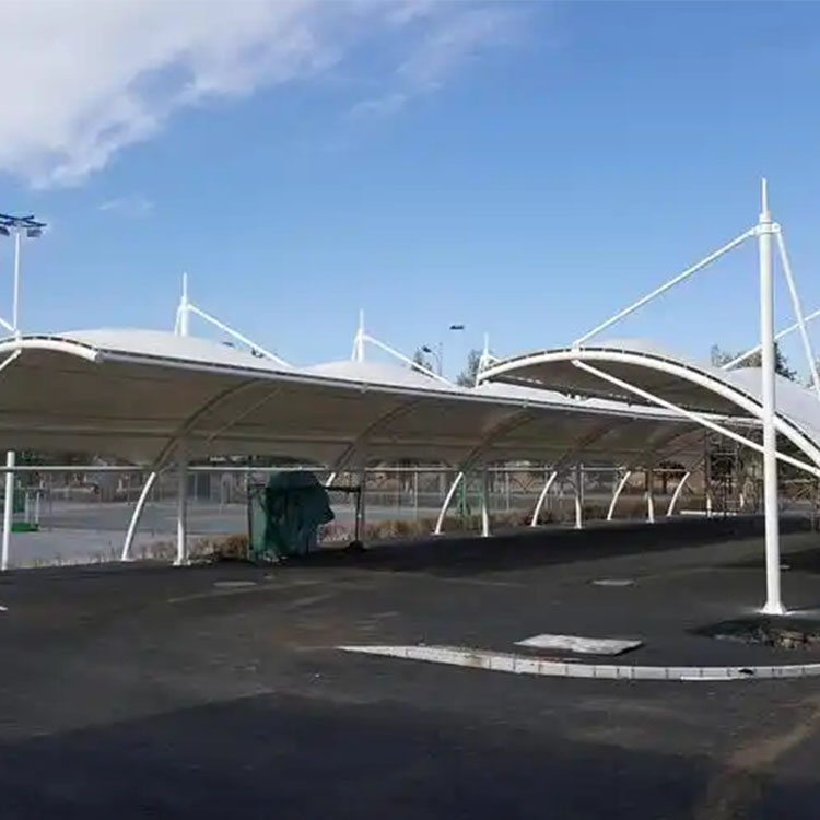 蓬安县膜结构电动车棚