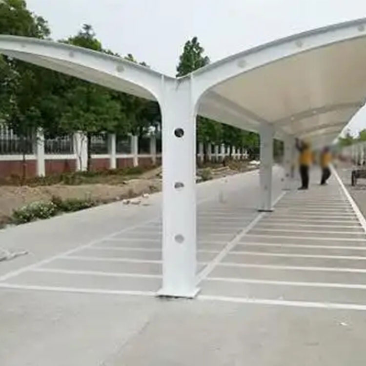 蓬安县膜结构电动车棚